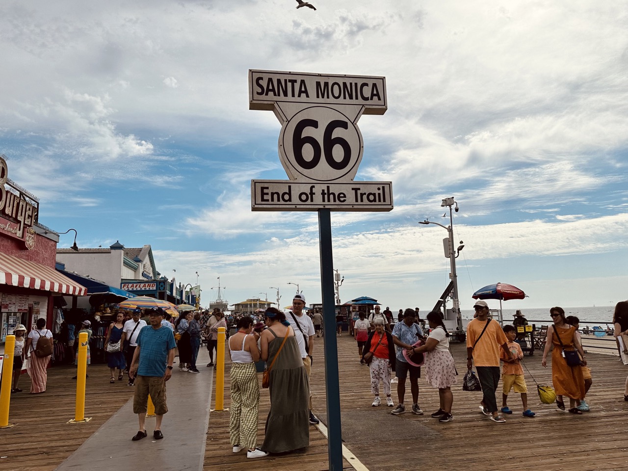End of Route 66 is in Santa Monica